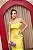 VESTIDO AMARELO ACETINADO TOMARA QUE CAIA - Imagem 3