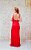 VESTIDO VERMELHO NY DE FRANJAS E FENDA MANDI - Imagem 2
