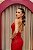 VESTIDO VERMELHO NY DE FRANJAS E FENDA MANDI - Imagem 2