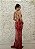 VESTIDO VERMELHO NY COM FENDA E DETALHE DE TIRAS NAS COSTAS - Imagem 3