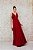 VESTIDO MARIE VERMELHO MARSALA COM BUSTO BORDADO E SAIA EM TULE - Imagem 2