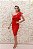 VESTIDO VERMELHO MIDI OMBRO ÚNICO - Imagem 2