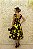 VESTIDO MIDI ESTAMPA AMARELO E PRETO ZIBELINE - Imagem 2