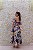 VESTIDO MIDI OMBRO A OMBRO ESTAMPADO DE FOLHOS MARRÔ - Imagem 6
