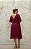 VESTIDO UVA FÚCSIA MIDI PLISSADO - Imagem 2