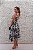 VESTIDO MIDI FLORAL PRETO E BRANCO - Imagem 2
