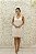 VESTIDO NY CURTO BRANCO TODO BORDADO - Imagem 1