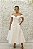 VESTIDO BRANCO OFF WHITE OMBRO A OMBRO MIDI ZIBELINE - Imagem 1