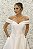 VESTIDO BRANCO OFF WHITE OMBRO A OMBRO MIDI ZIBELINE - Imagem 2