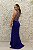 VESTIDO AZUL ROYAL SEREIA COM FENDA E PEDRARIA - Imagem 2