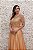 VESTIDO MD DOURADO OURO COM MANGA 3/4 BORDADO - Imagem 6