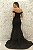 VESTIDO PRETO OMBRO A OMBRO CAMADAS CRYS - Imagem 3