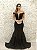 VESTIDO PRETO OMBRO A OMBRO CAMADAS CRYS - Imagem 1