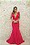 VESTIDO CRYS ROSA PINK SEREIA COM LAÇOS NO OMBRO - Imagem 3