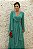 VESTIDO VERDE FLUÍDO COM MANGA COMPRIDA - Imagem 3