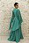 VESTIDO VERDE FLUÍDO COM MANGA COMPRIDA - Imagem 2