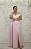 VESTIDO PS LAVANDA OMBRO A OMBRO COM FENDA - Imagem 1