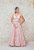 VESTIDO ROSA CLARO ESTAMPADO PRINCESA - Imagem 1
