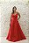 VESTIDO JULIANA VERMELHO PRINCESA EM ZIBELINE - Imagem 3