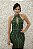 VESTIDO NY VERDE ESMERALDA BORDADO DECOTE OVAL - Imagem 3