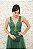 VESTIDO VERDE COM SAIA EM RENDA E TULE - Imagem 3