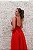 VESTIDO VERMELHO MARIE PRINCESA COM FENDA - Imagem 5