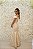 VESTIDO DOURADO NUDE OMBRO A OMBRO COM FENDA - Imagem 3