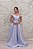 VESTIDO AZUL SERENITY PRINCESA OMBRO A OMBRO ZIBELINE - Imagem 3