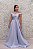 VESTIDO AZUL SERENITY PRINCESA OMBRO A OMBRO ZIBELINE - Imagem 1