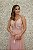 VESTIDO MARIE ROSÊ DECOTE X BORDADO COM SAIA GODÊ TULE - Imagem 3
