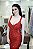 VESTIDO VERMELHO EM PEDRARIA COM COSTA EM TULE E FENDA - Imagem 8
