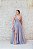 VESTIDO MARIE PRATA CHUMBO DE SAIA EM TULE COM FENDA - Imagem 3