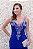 VESTIDO AZUL ROYAL SEREIA COM BUSTO DECOTE BORDADO - Imagem 5