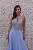 VESTIDO AZUL BEBÊ COM BUSTO EM PEDRARIA E GOLA ALTA - Imagem 3