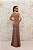 BAZAR - VESTIDO CAPUCCINO NUDE EM PEDRARIA MANGA LONGA SEREIA - Imagem 5
