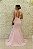 VESTIDO ROSA BEBÊ SEREIA COM DECOTE E TIRAS DUPLAS NAS COSTAS - Imagem 2