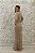 VESTIDO BLESSED NUDE NY TODO BORDADO COM FRANJAS NAS LATERAIS - Imagem 2