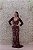 VESTIDO UVA MARSALA NY DE MANGAS COMPRIDAS TODO BORDADO - Imagem 5