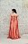VESTIDO PS CORAL TERRACOTA OMBRO A OMBRO COM FENDA - Imagem 5