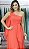 VESTIDO CORAL OMBRO ÚNICO FLUÍDO - Imagem 6