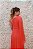 VESTIDO CORAL OMBRO ÚNICO FLUÍDO - Imagem 3