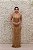VESTIDO NY DOURADO SEREIA REGATA TODO EM PEDRARIA - Imagem 1