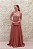 VESTIDO ROSA CHÁ COM DECOTE BORDADO FURTACOR E SAIA GODÊ - Imagem 2