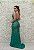VESTIDO ADK VERDE ESMERALDA TODO EM PEDRARIA EM TULE - Imagem 3