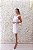 VESTIDO CURTO BRANCO COM FRANJAS CAOS - Imagem 3