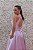 VESTIDO LAVANDA PRINCESA COM CINTO BORDADO - Imagem 3