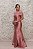 VESTIDO ROSA CHÁ OMBRO A OMBRO COM FENDA ZIBELINE - Imagem 4