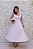 VESTIDO MIDI OFF WHITE COM LACINHO NO OMBRO - Imagem 4