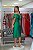 VESTIDO MIDI VERDE ESMERALDA OMBRO A OMBRO ZIBELINE KALANDRA - Imagem 6