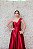VESTIDO VERMELHO MARSALA OMBRO ÚNICO COM FENDA - Imagem 5
